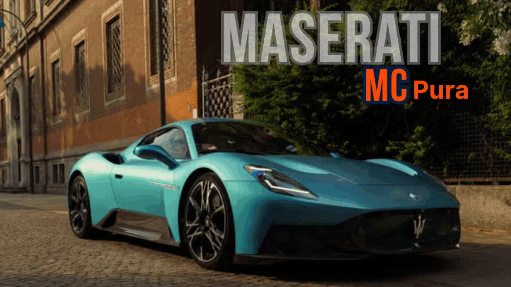 The Maserati MCPura: Redefining Supercar Excellence