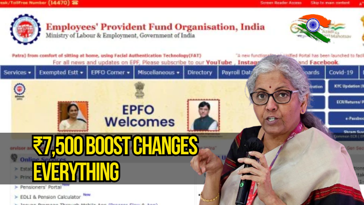 EPS-95 Pension Hike: Historic ₹7,500 Boost Changes Everything